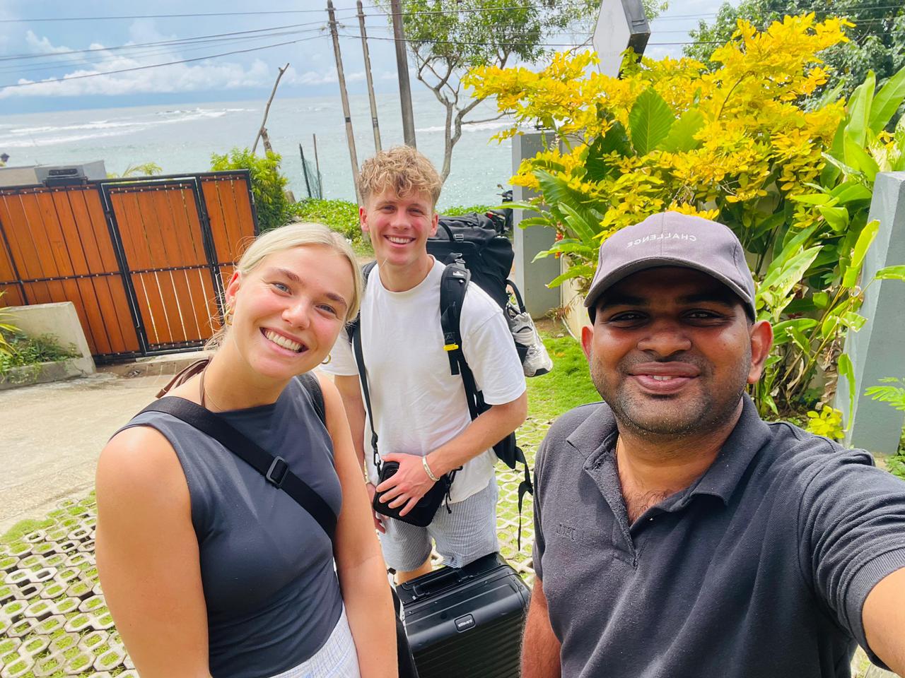 Evening with costal view