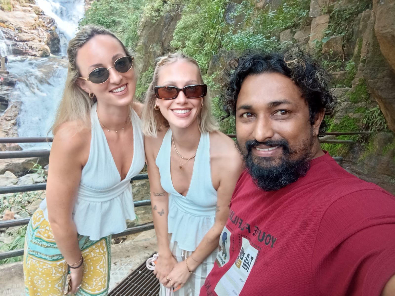 Our team in the tour